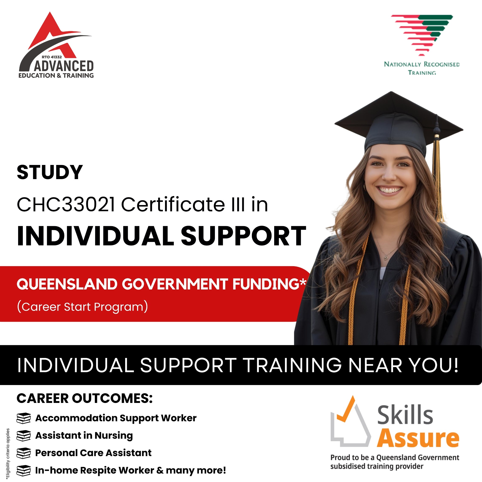 Advanced Education & Training Facebook ad