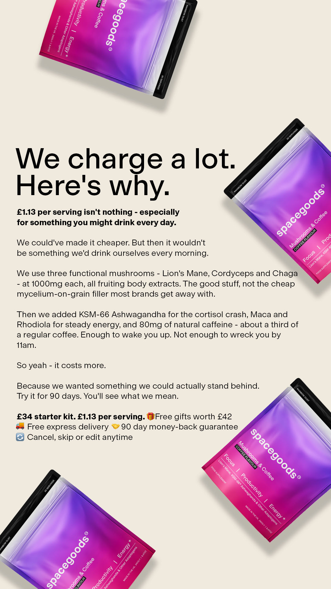 Spacegoods Facebook ad