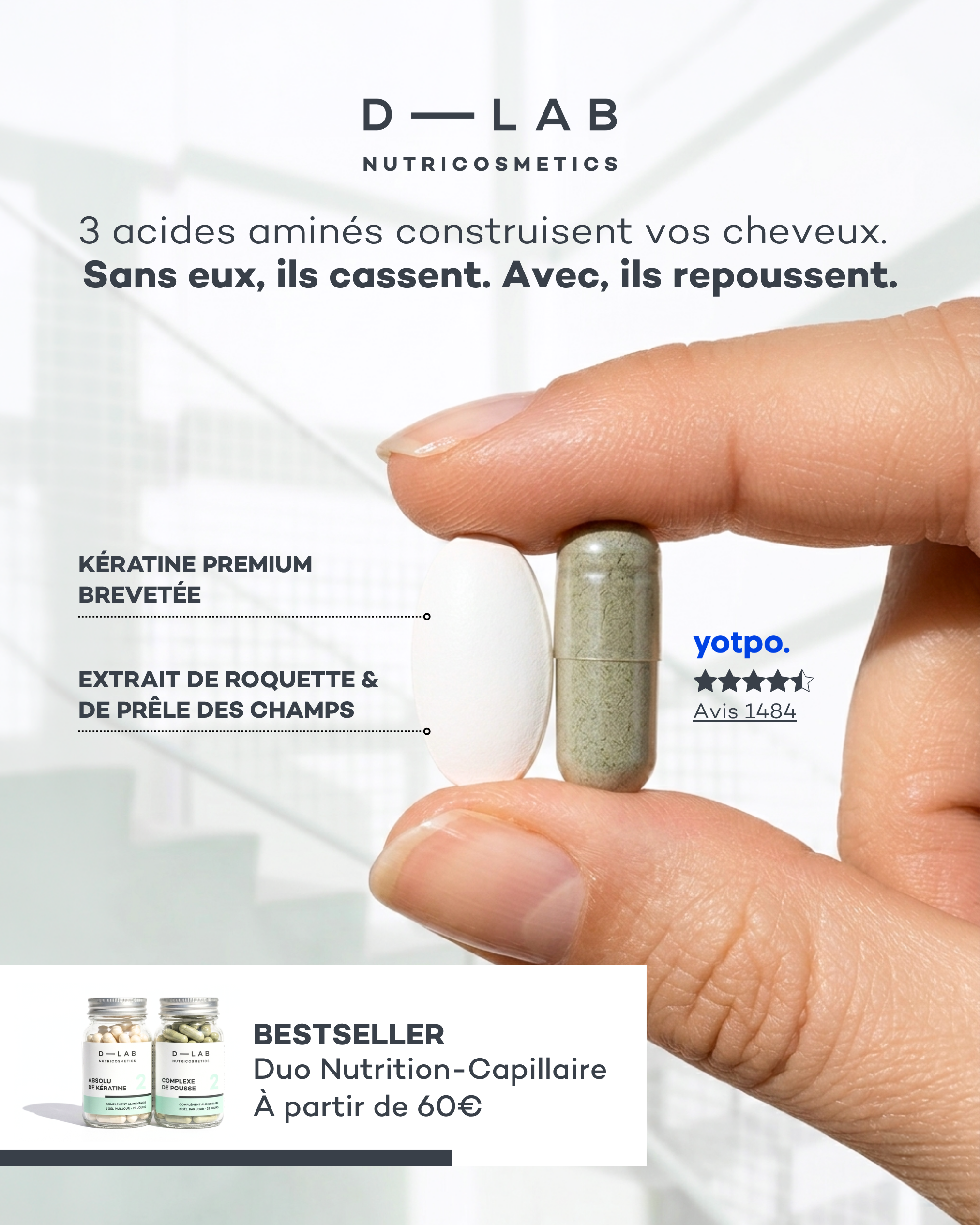 D-LAB NUTRICOSMETICS Facebook ad