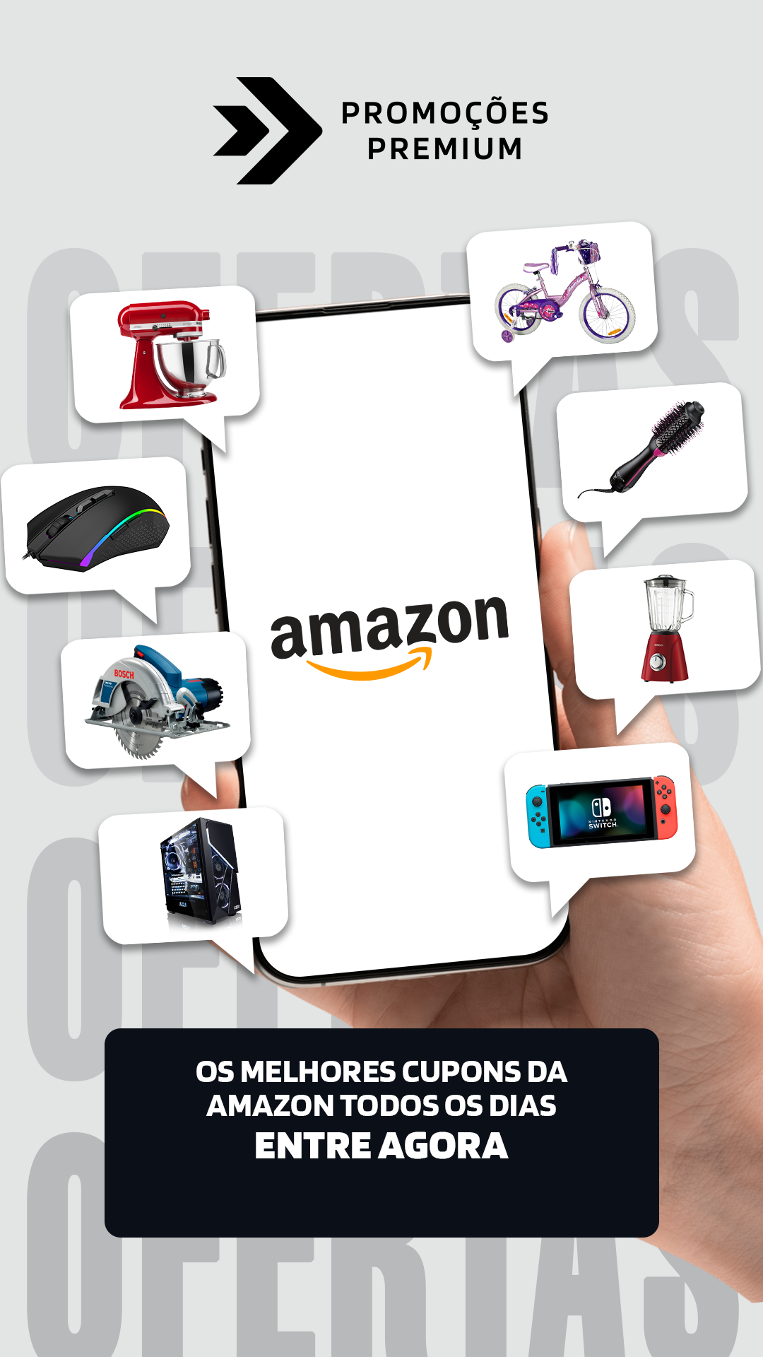 Promoções Premium Facebook ad