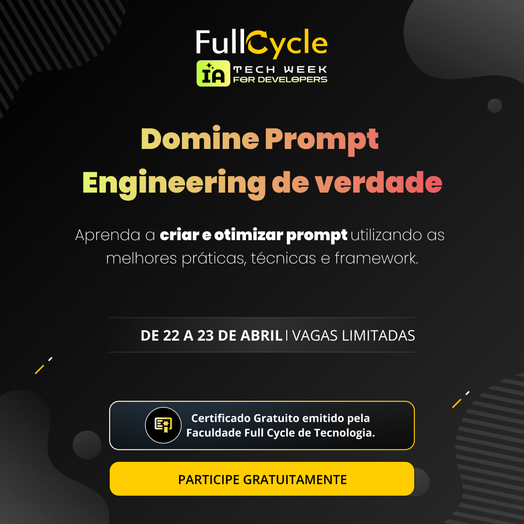 Full Cycle Facebook ad: Exclusivo para Devs Sêniors!