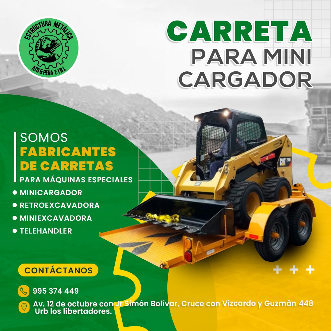Remolques Ato & Peña Facebook ad: COTIZA TU CARRETA YA! 989403067