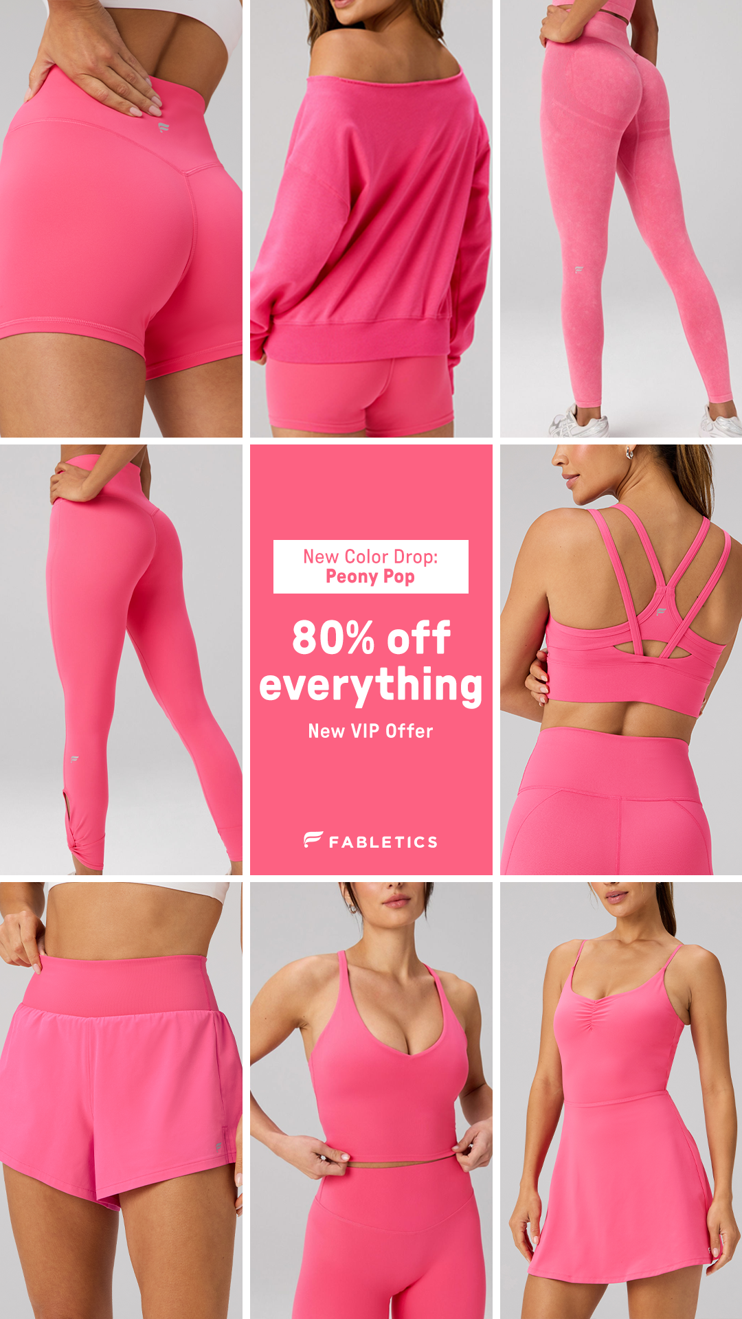 Fabletics Facebook ad