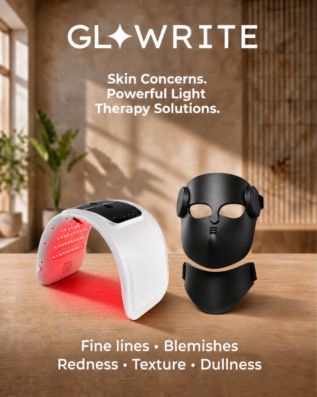Glowrite Facebook ad