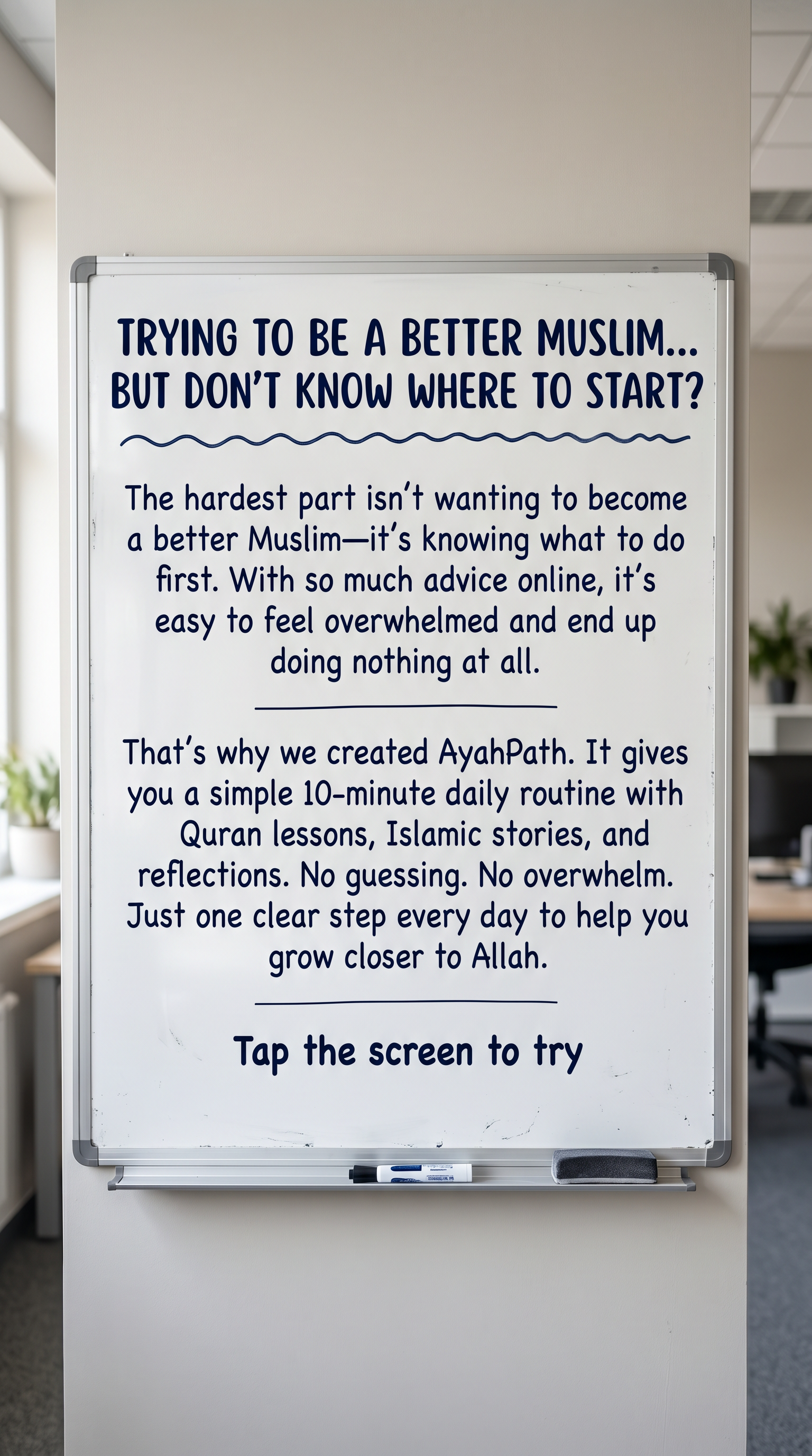 Imam Advice Daily Facebook ad