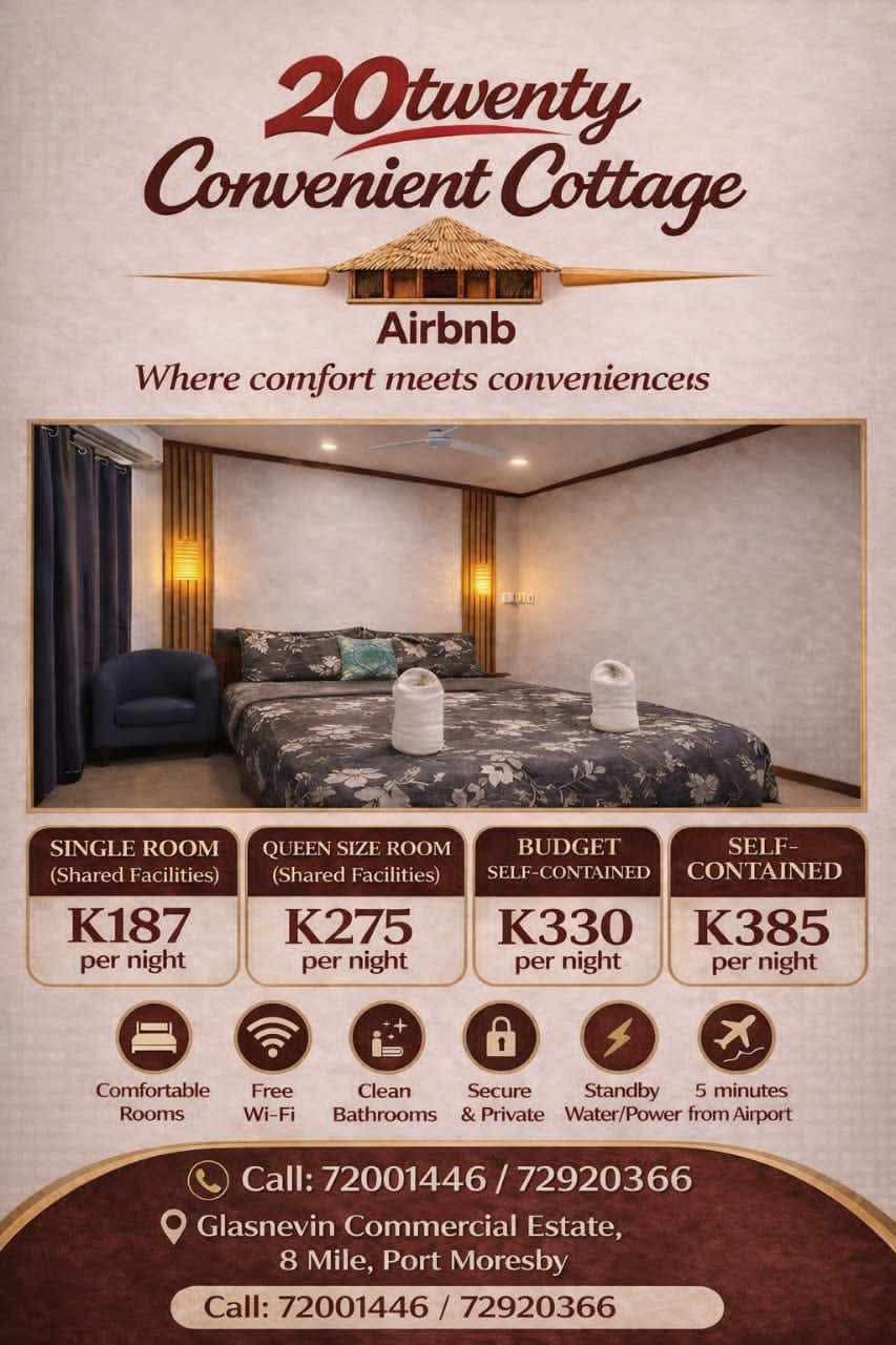 20Twenty Convenient Cottage Airbnb Facebook ad: When you next in town, this is the…