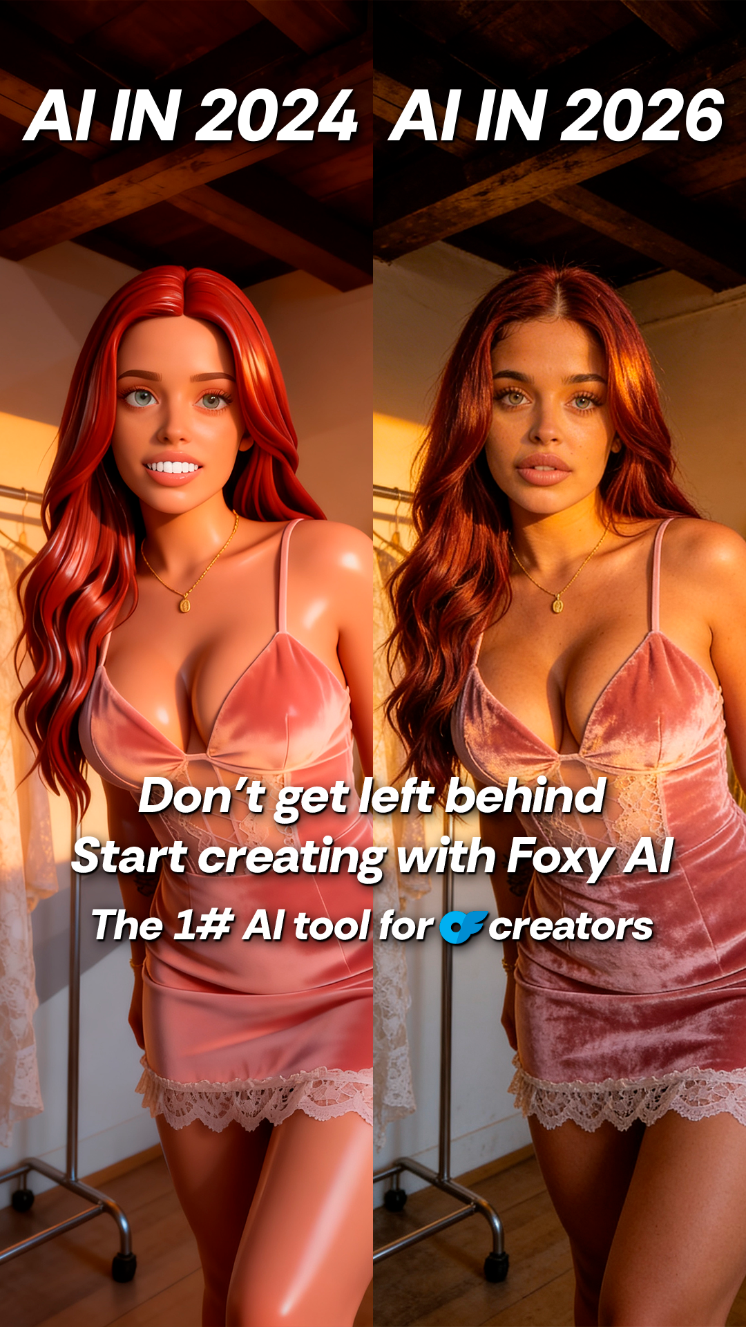 Foxy.ai Facebook ad