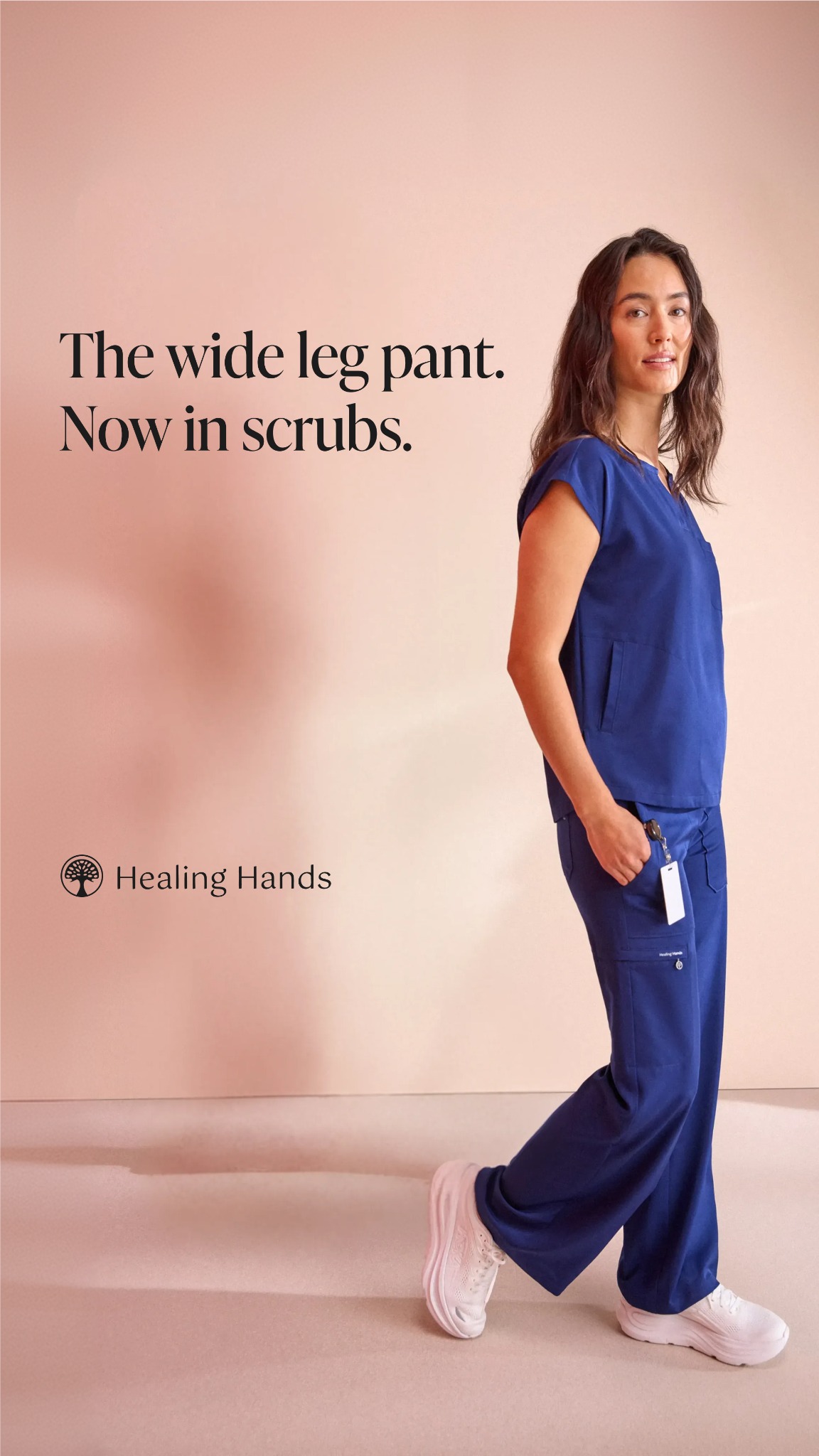 Healing Hands Scrubs Facebook ad