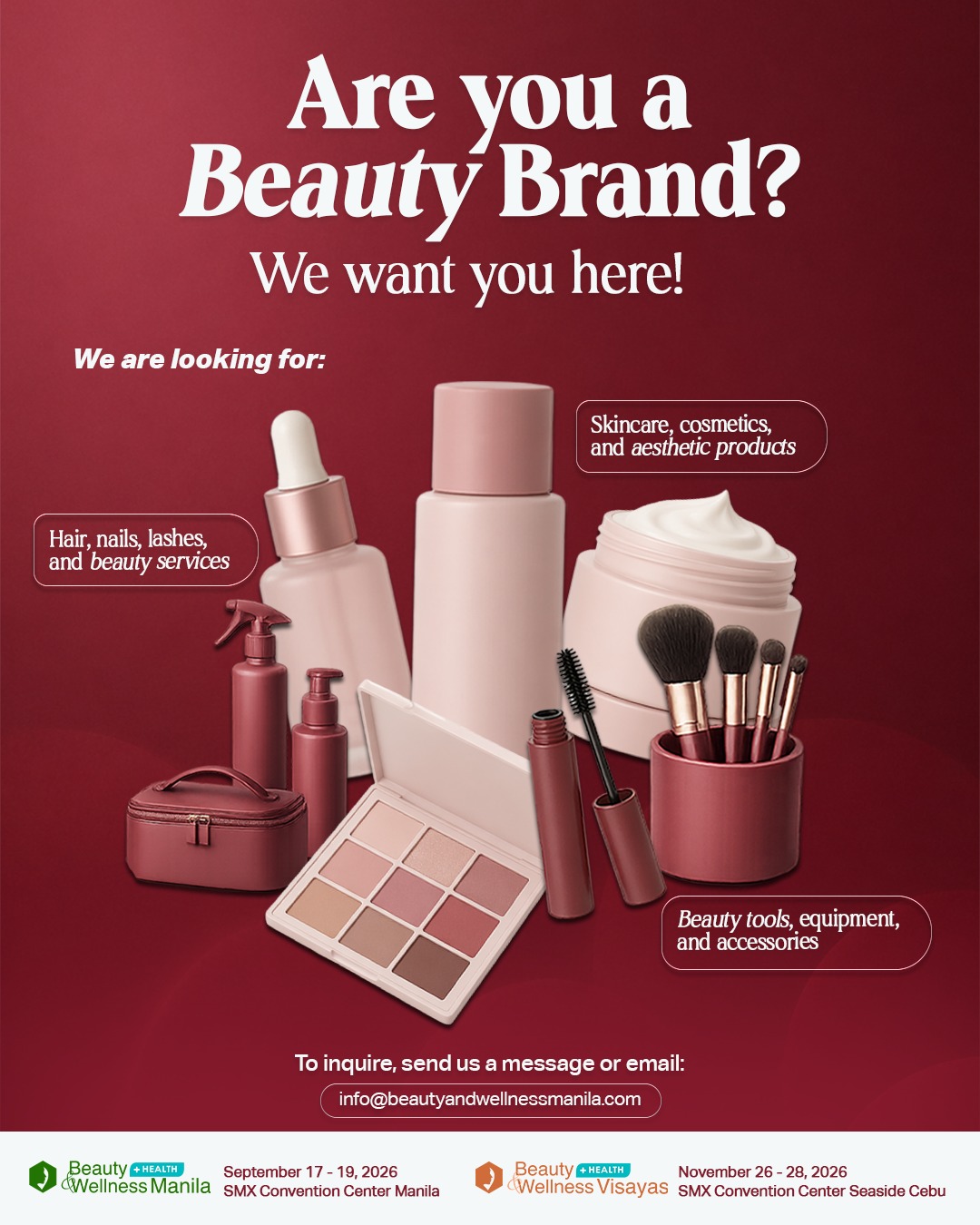 Beauty + Health & Wellness Expo Facebook ad