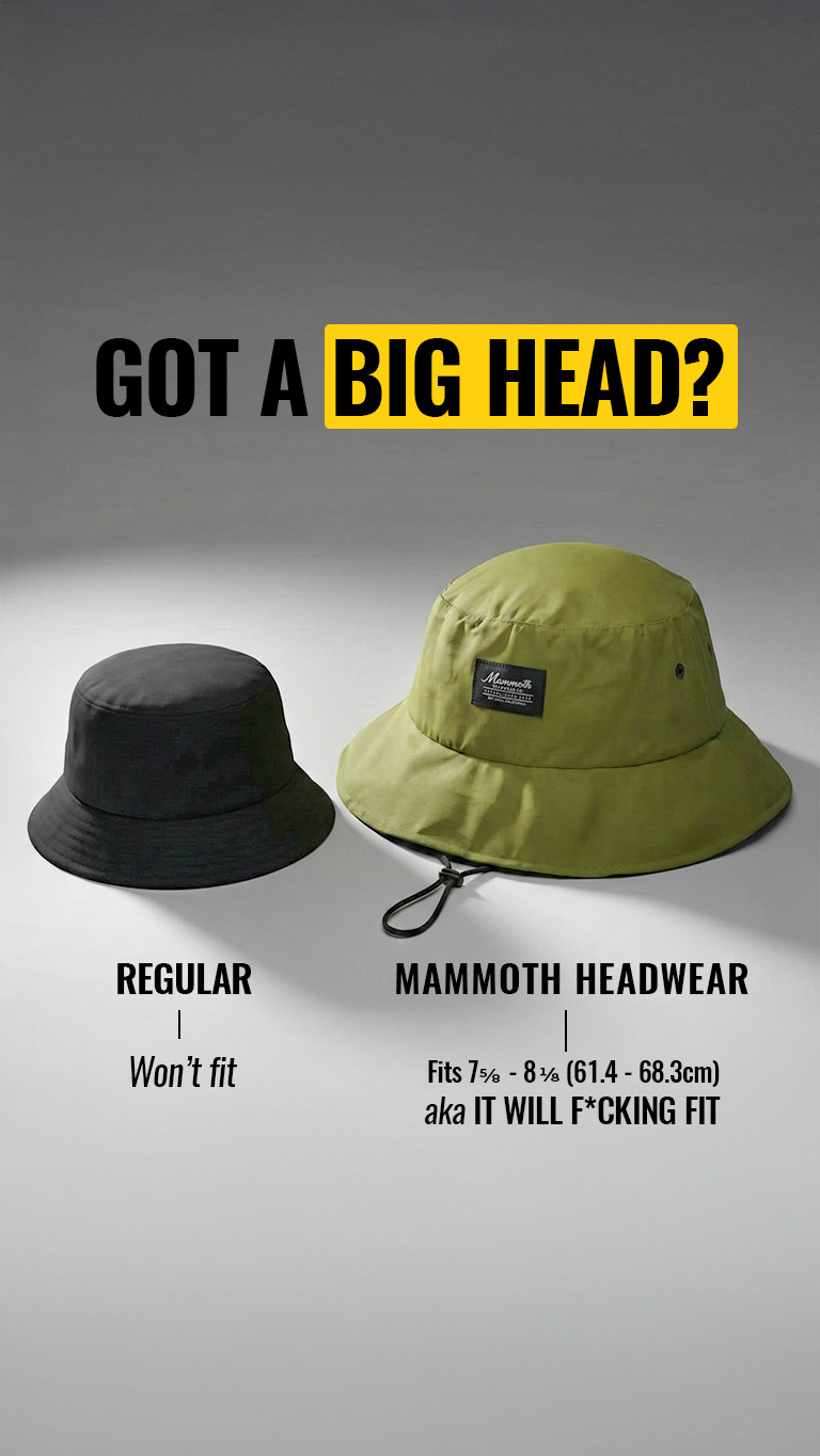 Mammoth Headwear Facebook ad