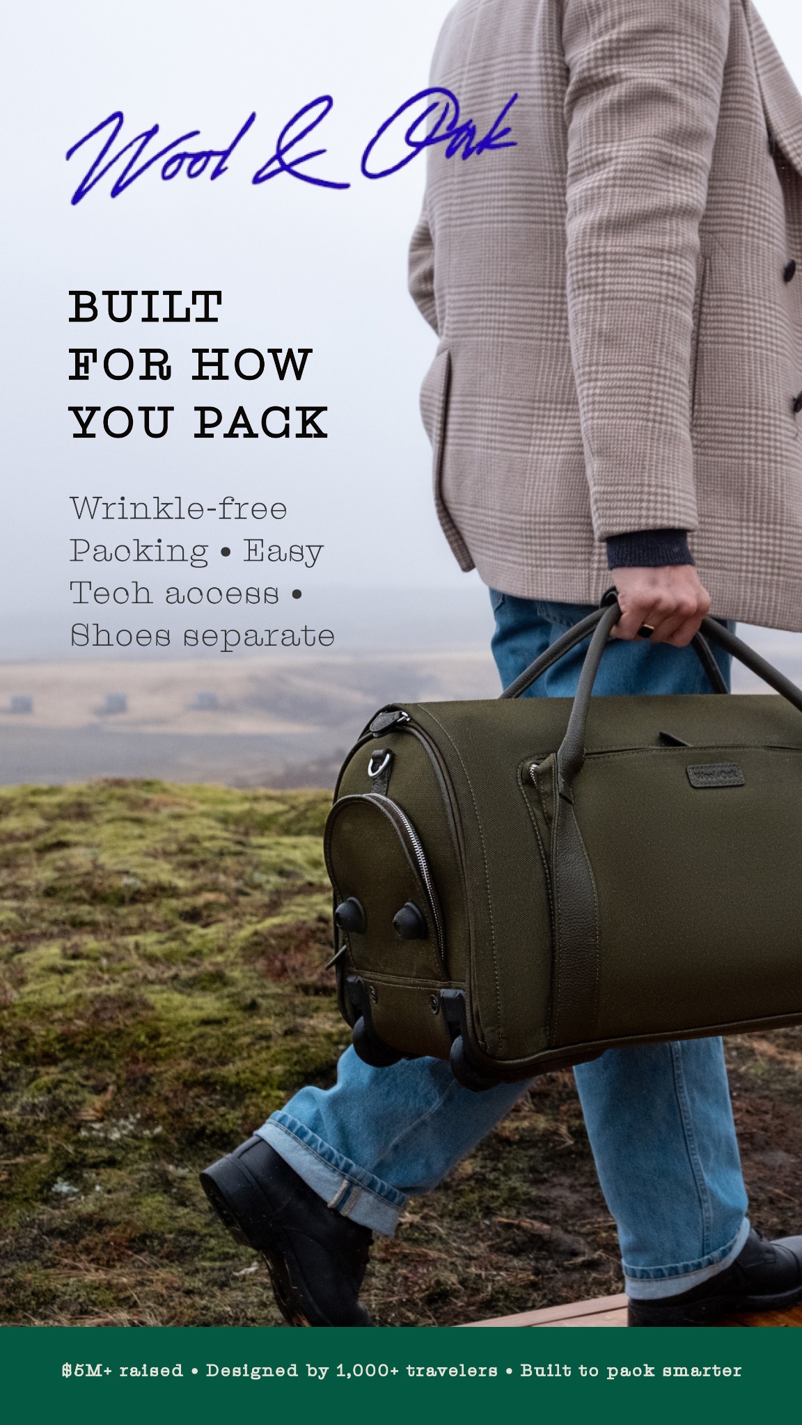 Wool & Oak Facebook ad
