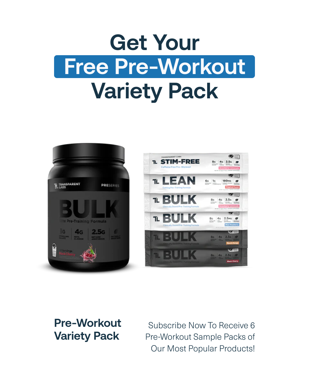 Transparent Labs Facebook ad