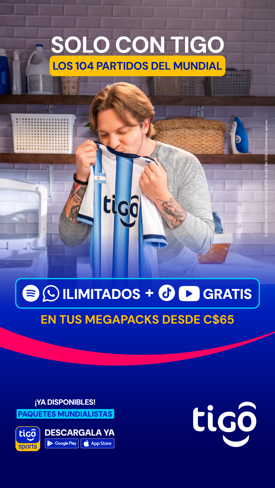Tigo Nicaragua Facebook ad