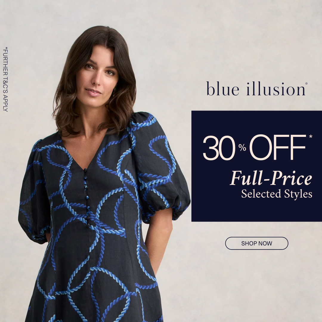 Blue Illusion Facebook ad