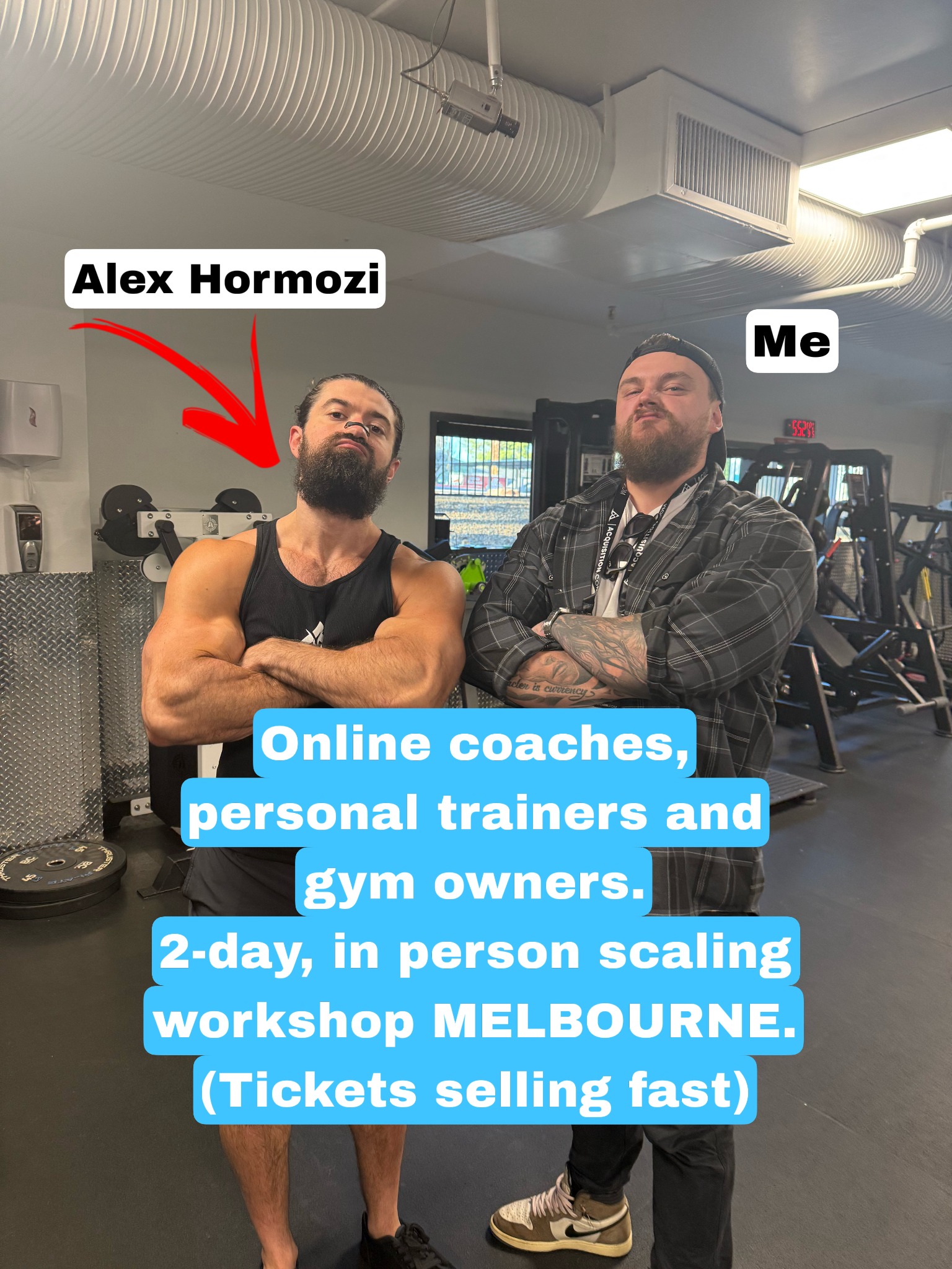 Rhys Livingstone Facebook ad: From Goodlife Gym Floor To 7-Figure Fitness Empire