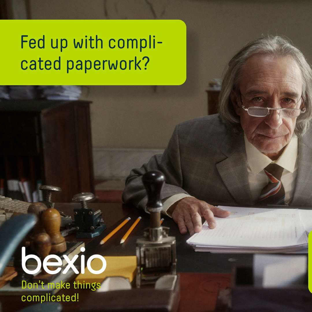 bexio Facebook ad
