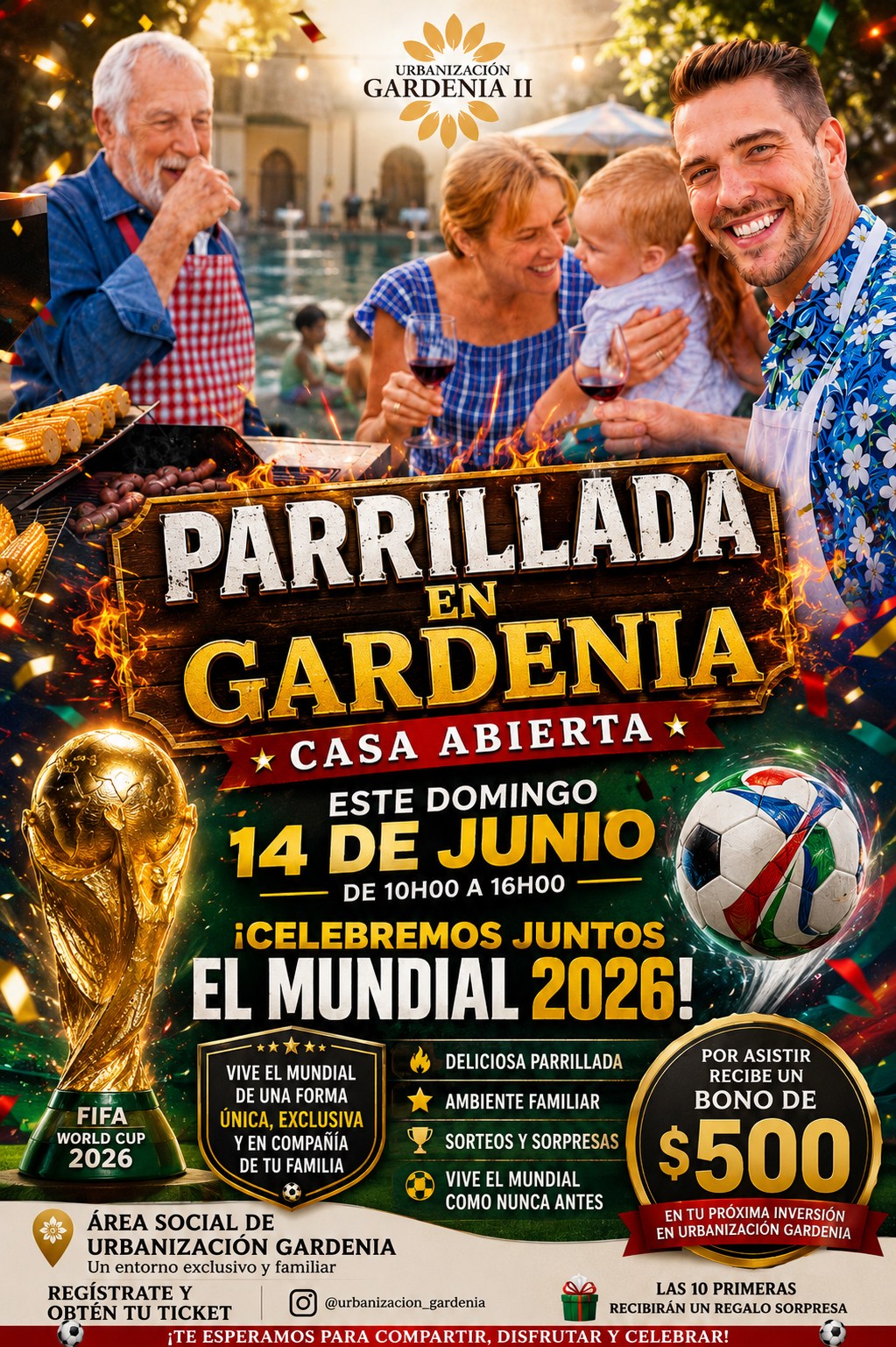 Urbanización Gardenia Facebook ad: ¡Regístrate y vive una experiencia diferente en Gardenia!