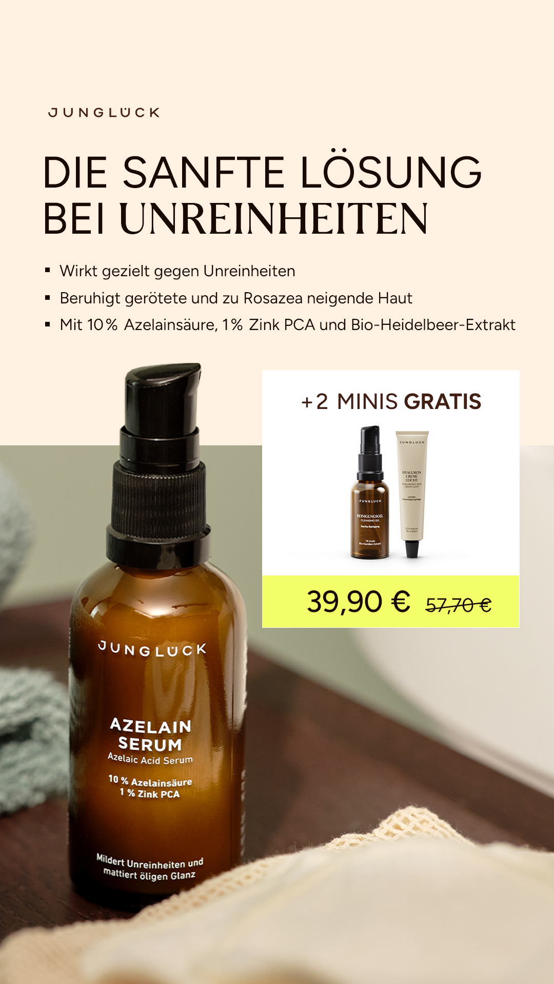 Junglück Facebook ad