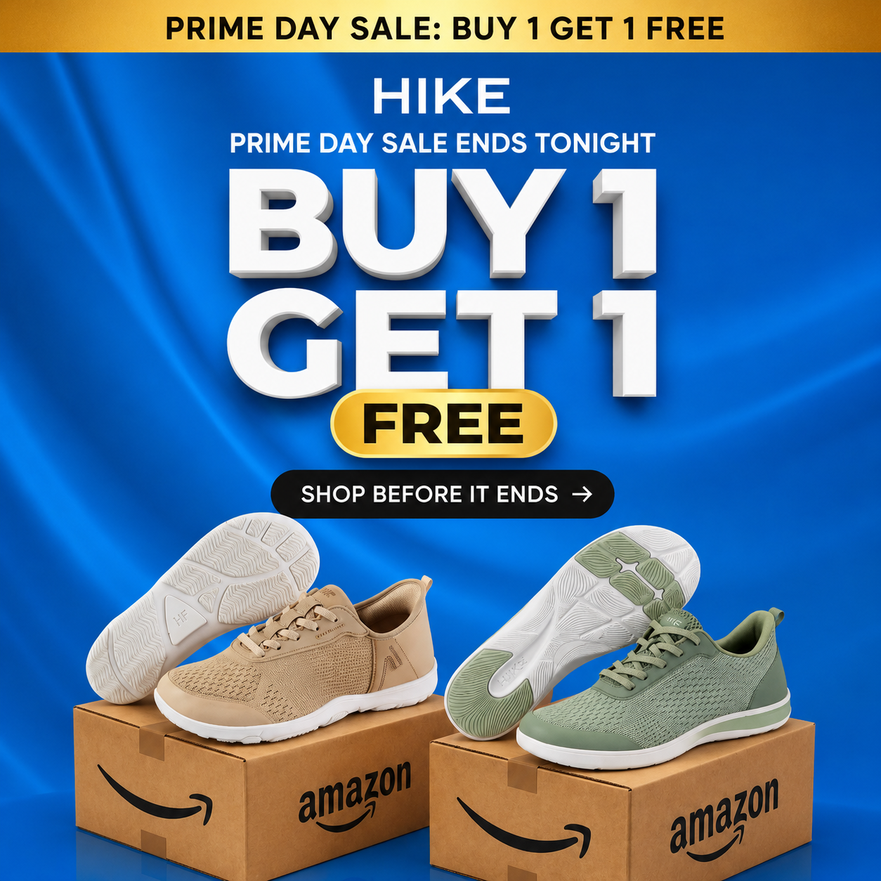 HIKE Footwear Facebook ad