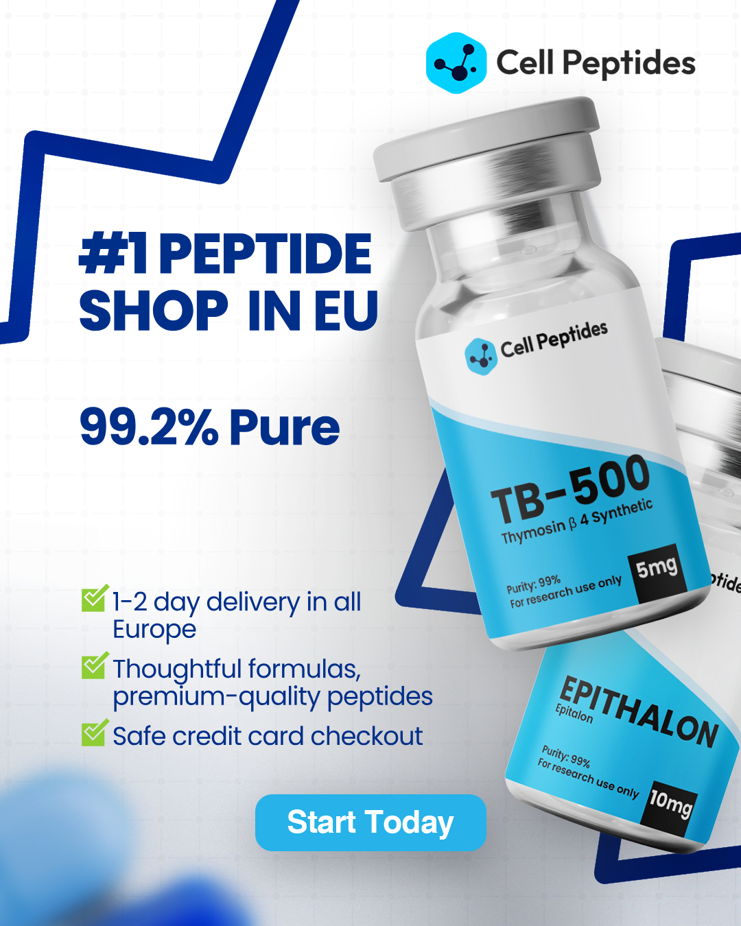 CellPeptides Facebook ad from Jun 3, 2026