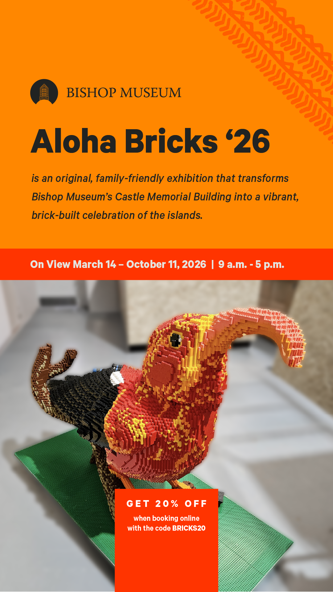 Bernice Pauahi Bishop Museum Facebook ad