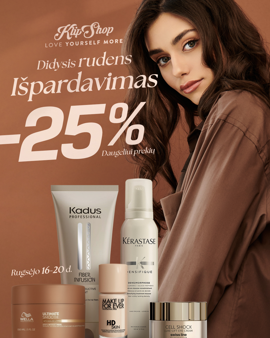 KLIPshop Facebook ad: Rudens išpardavimas jau čia
