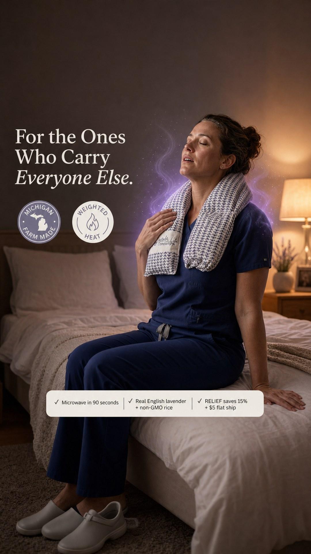 Lavender Life Company Facebook ad