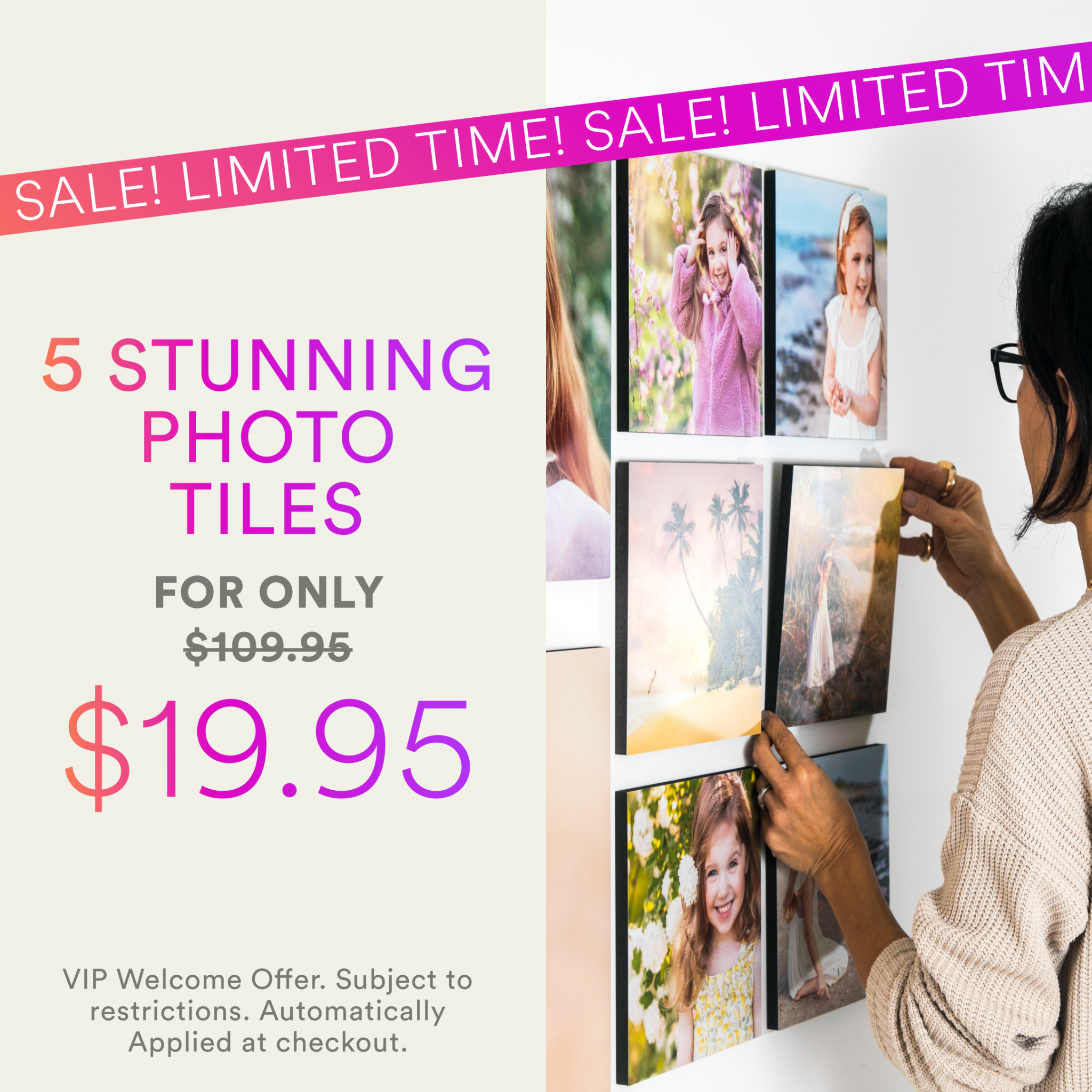 Storyboards Photo Tiles Facebook ad