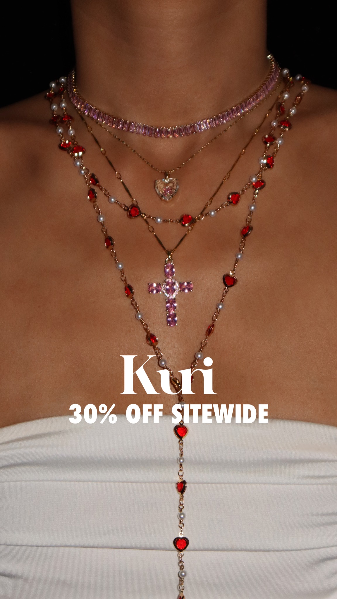 Kuri jewelry Facebook ad