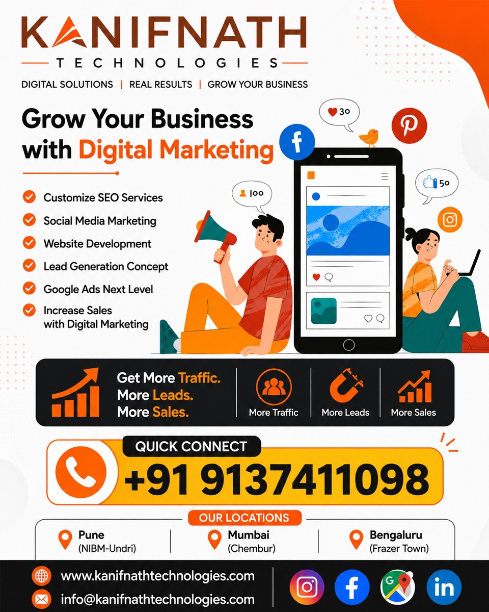 Kanifnath Technologies Facebook ad