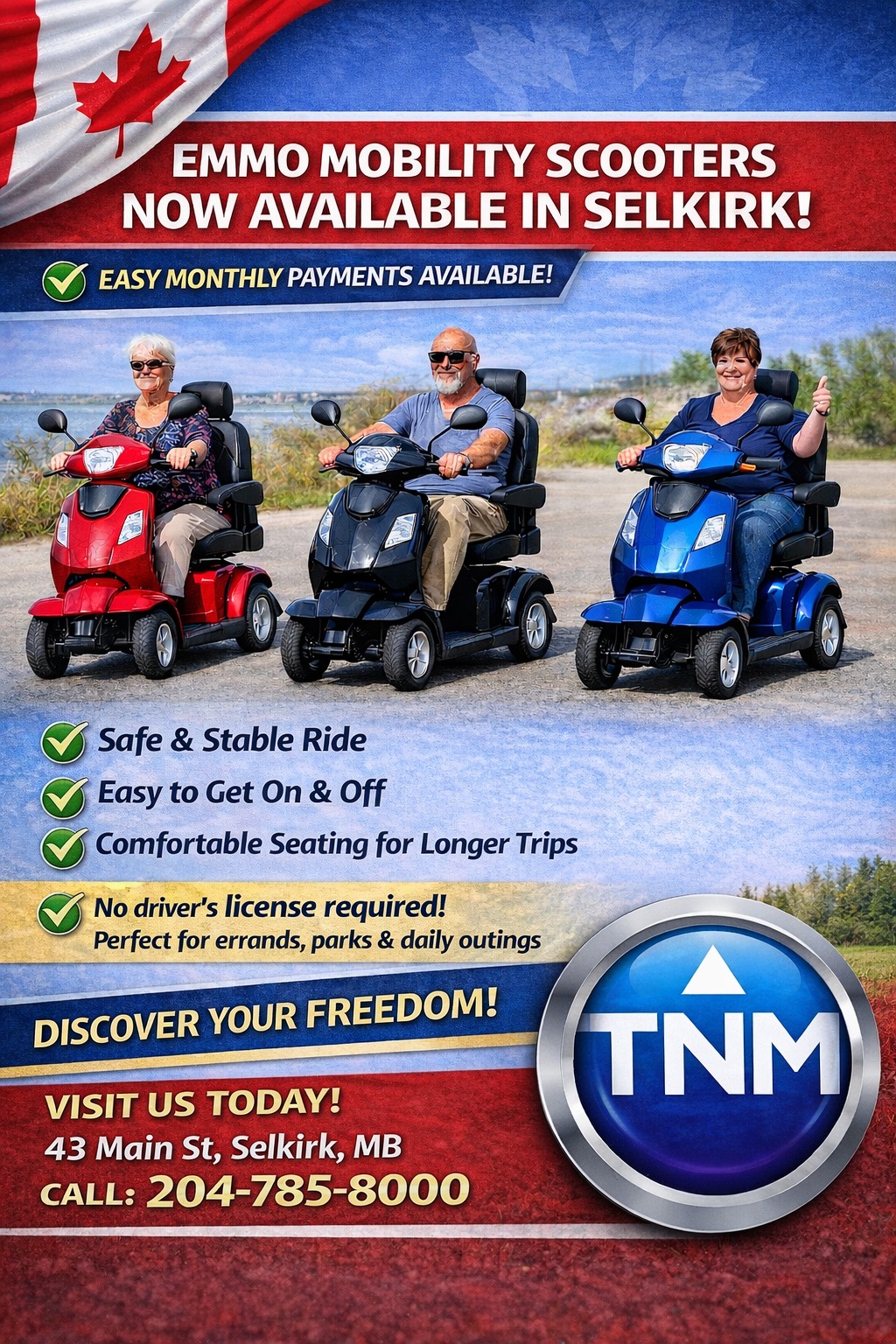 True North Motors and RV Facebook ad: Selkirk, are you ready to take your business…