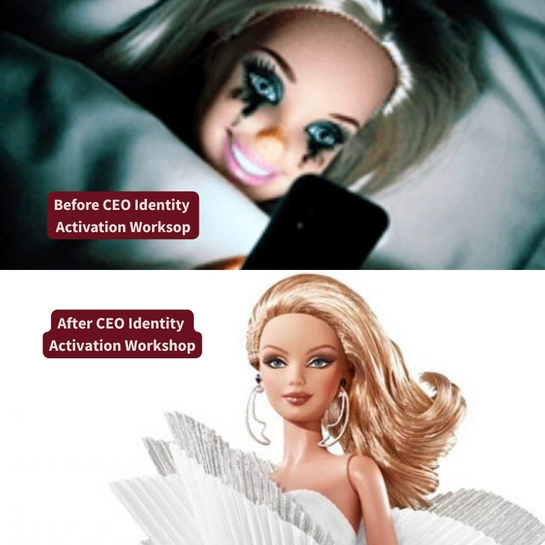 She's Abundant Facebook ad: CEO Identity Activation Workshop