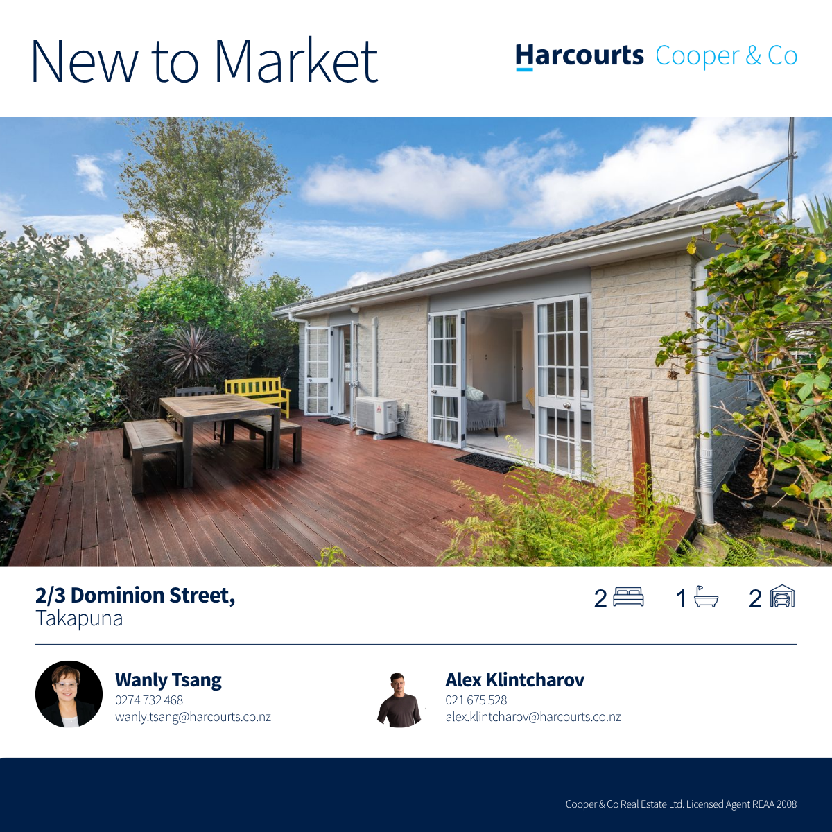 Harcourts Cooper & Co Real Estate Facebook ad