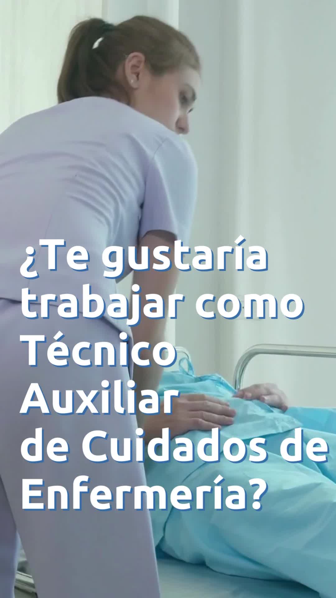 Cursos del Estado Facebook ad: Fórmate como Auxiliar de Enfermería