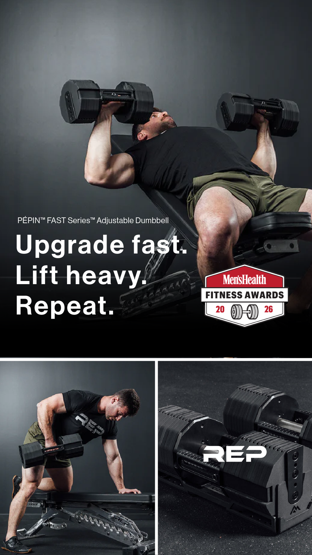 REP Fitness Facebook ad