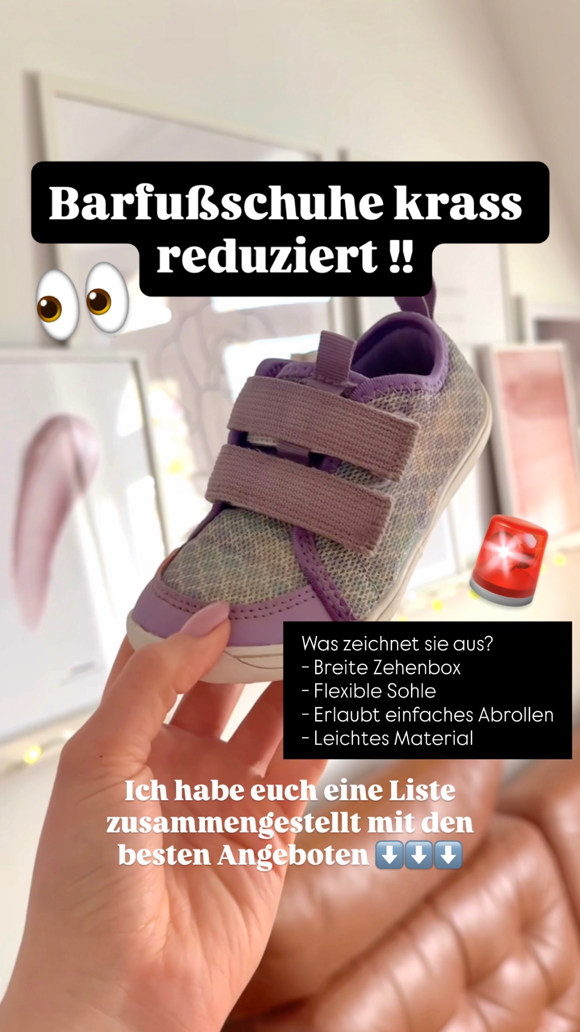 toni valerie Facebook ad: Ice Unicorn Kinder-Barfußschuhe im Angebot