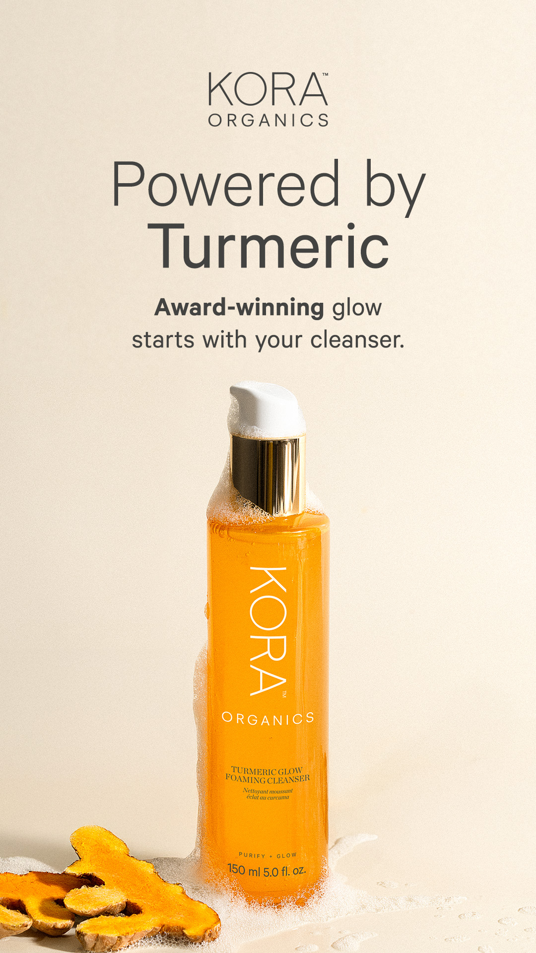 KORA Organics Facebook ad