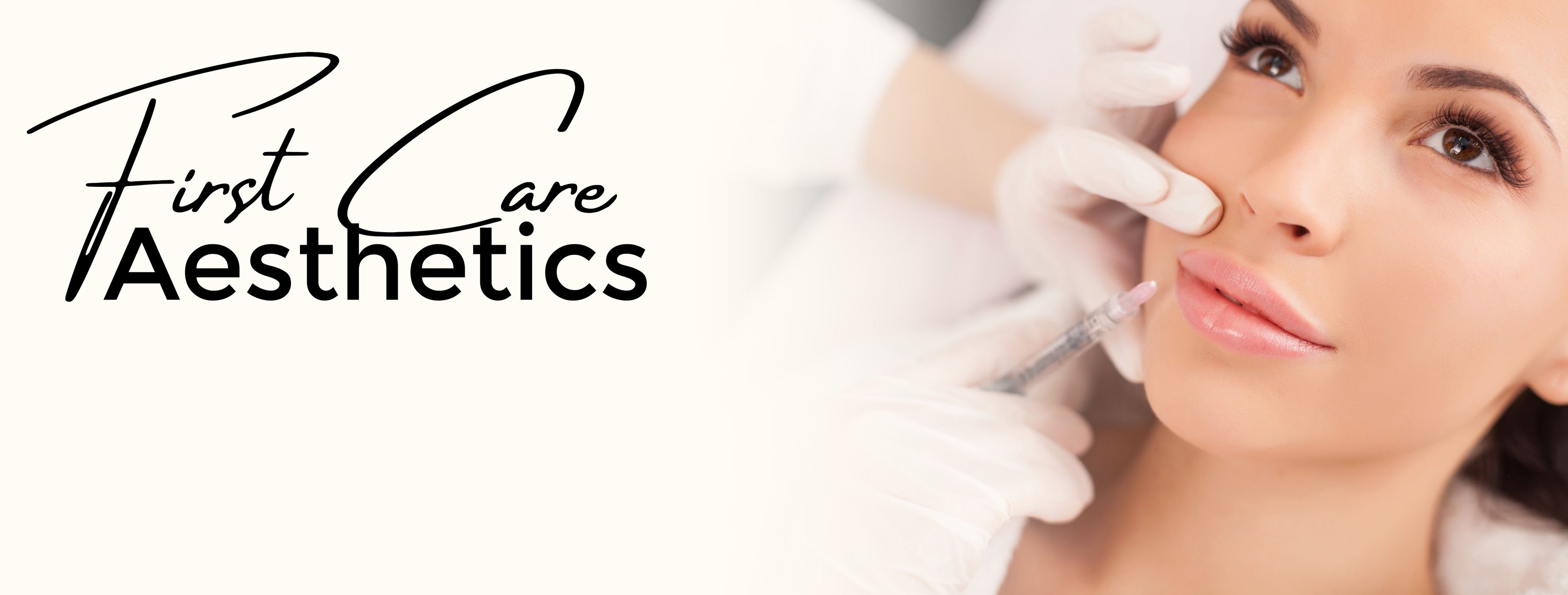 First Care Aesthetics Facebook ad: Enhancing your natural beauty with Botox, fillers…