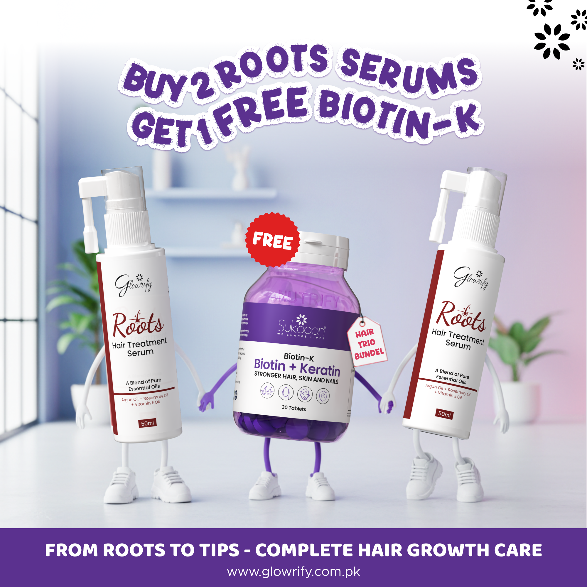 Glowrify.com.pk Facebook ad