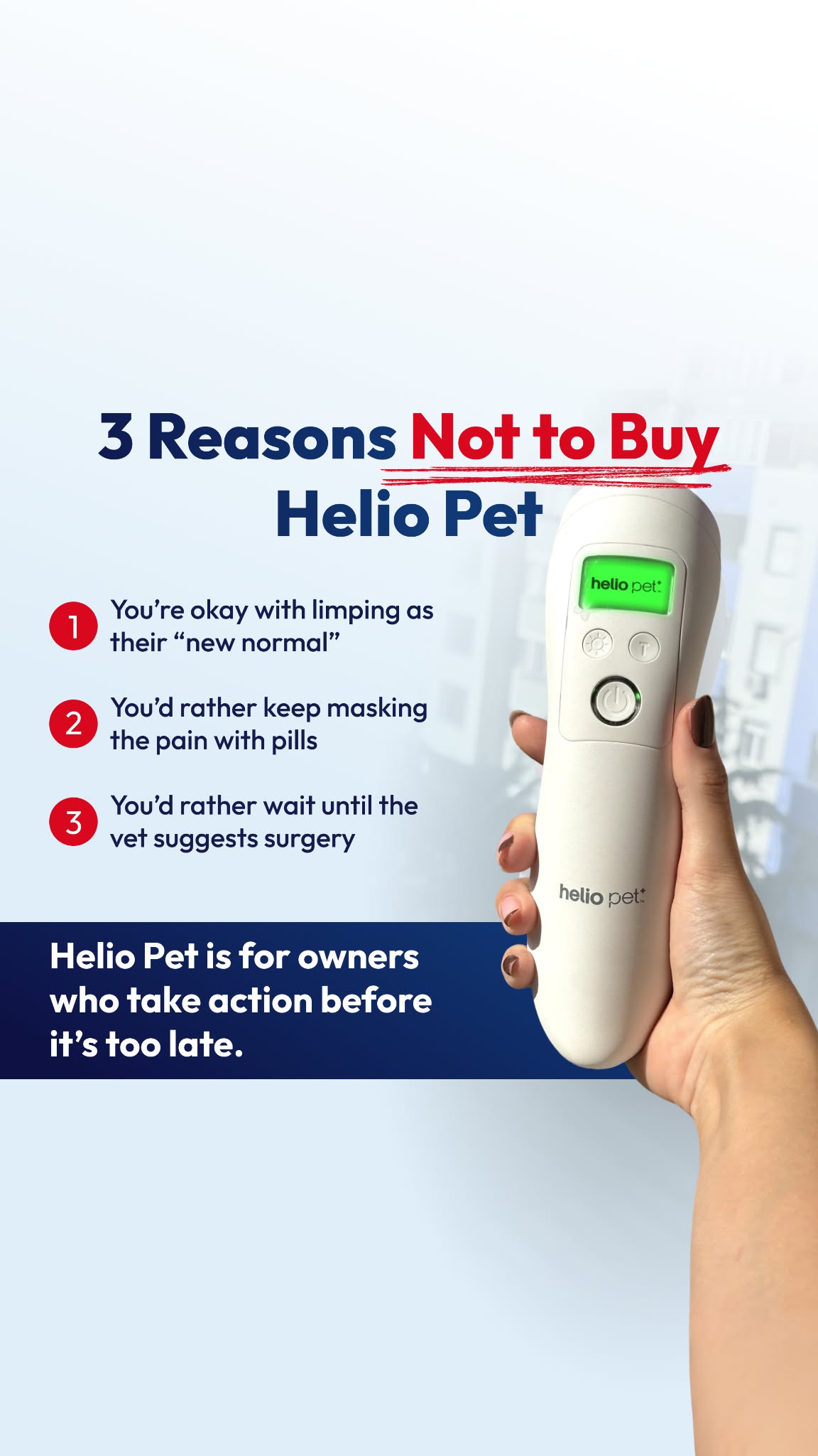 Helio Pet Facebook ad