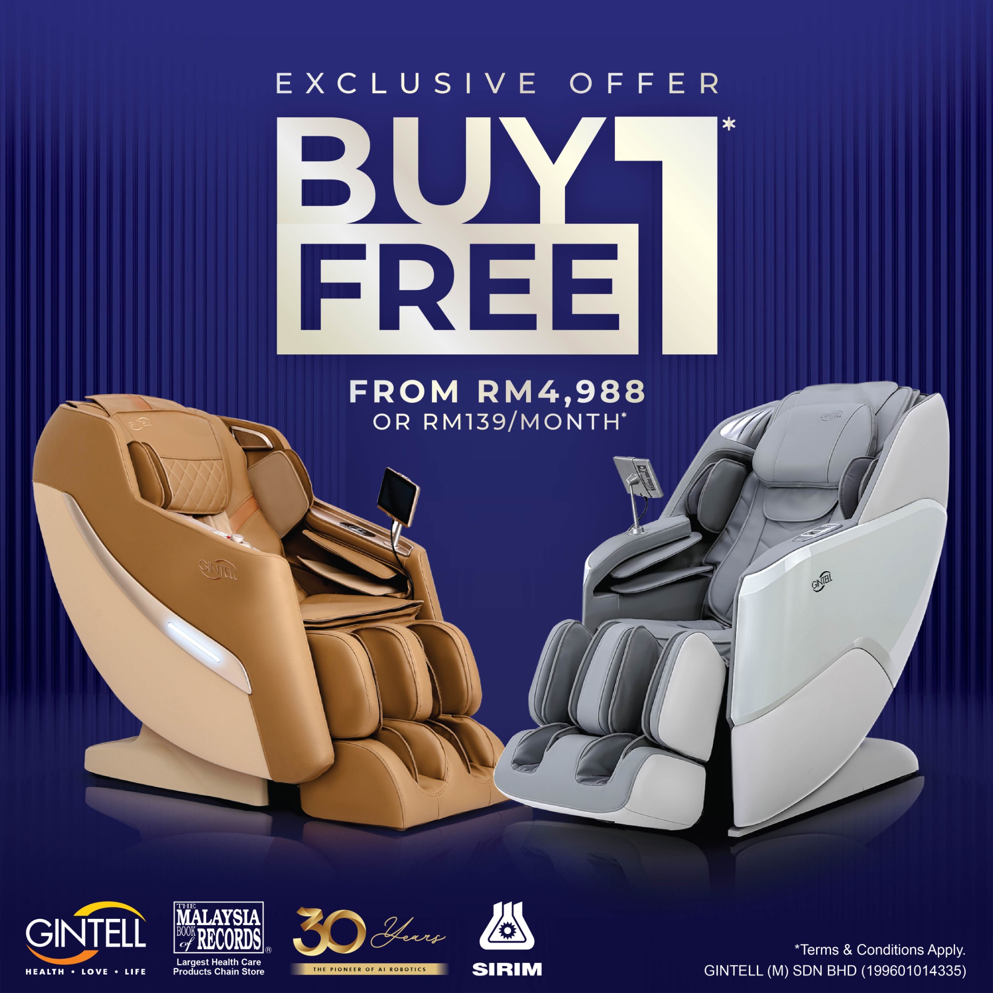 Gintell Sarawak Facebook ad