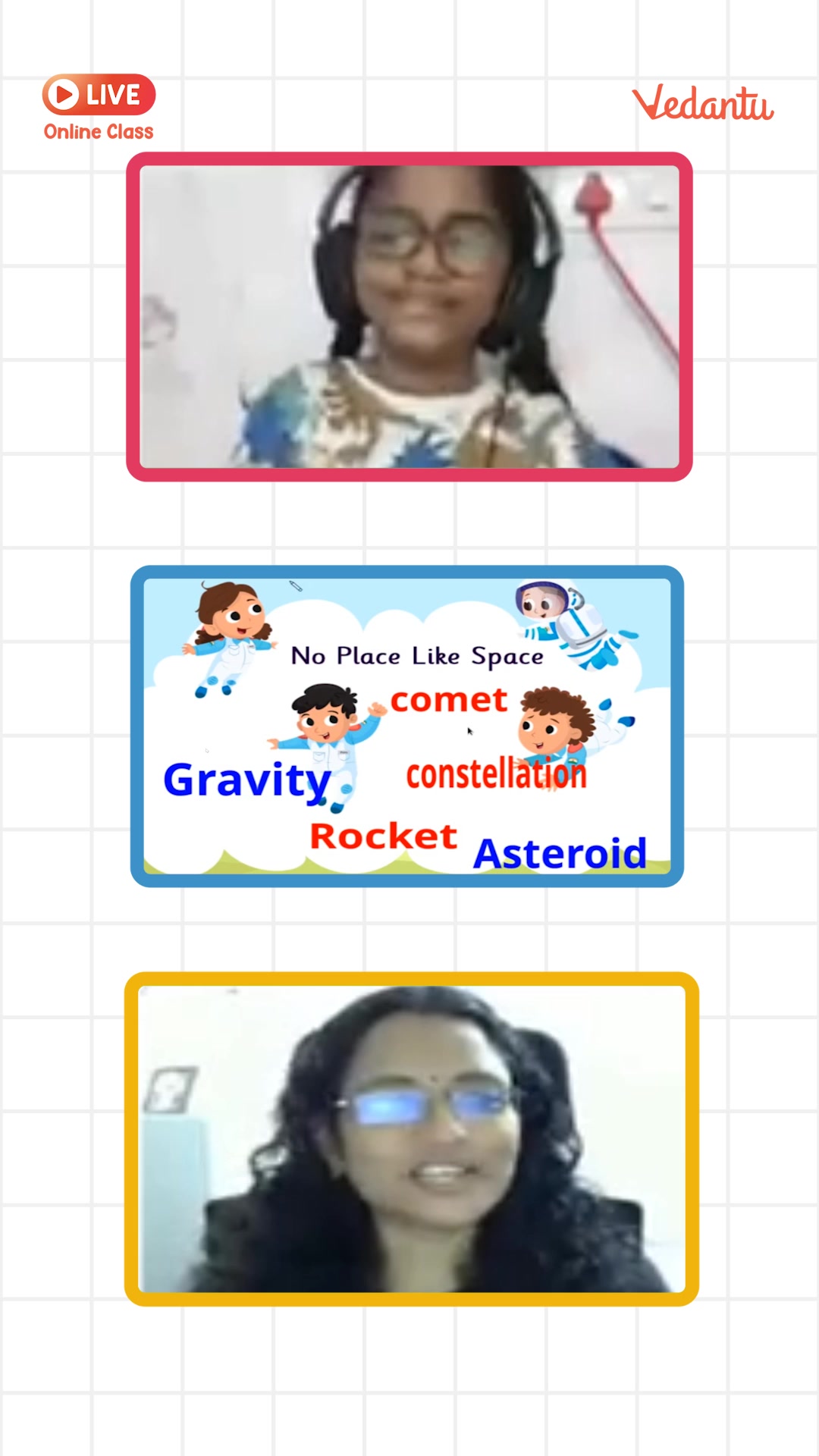 Vedantu SuperKids Facebook ad: Start today and transform their reading journey