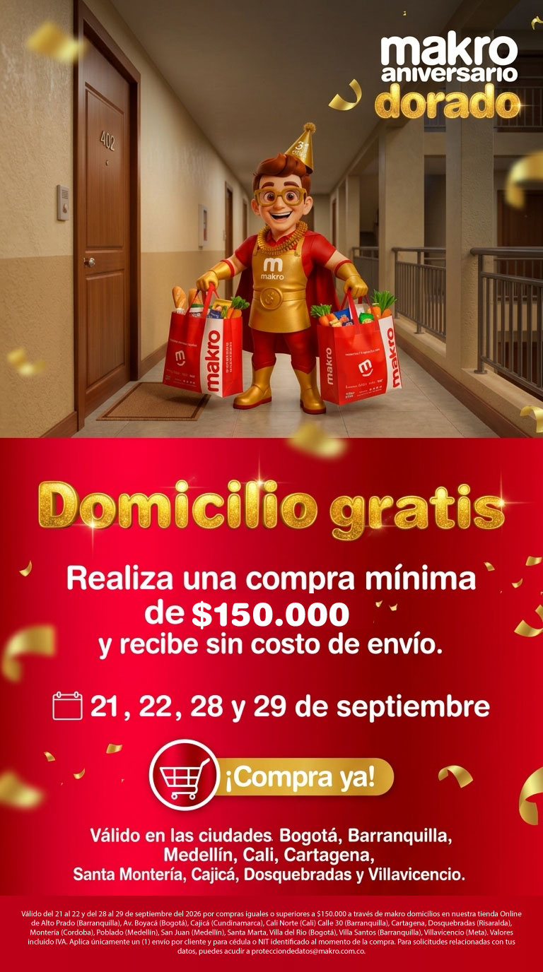 MAKRO Colombia Facebook ad