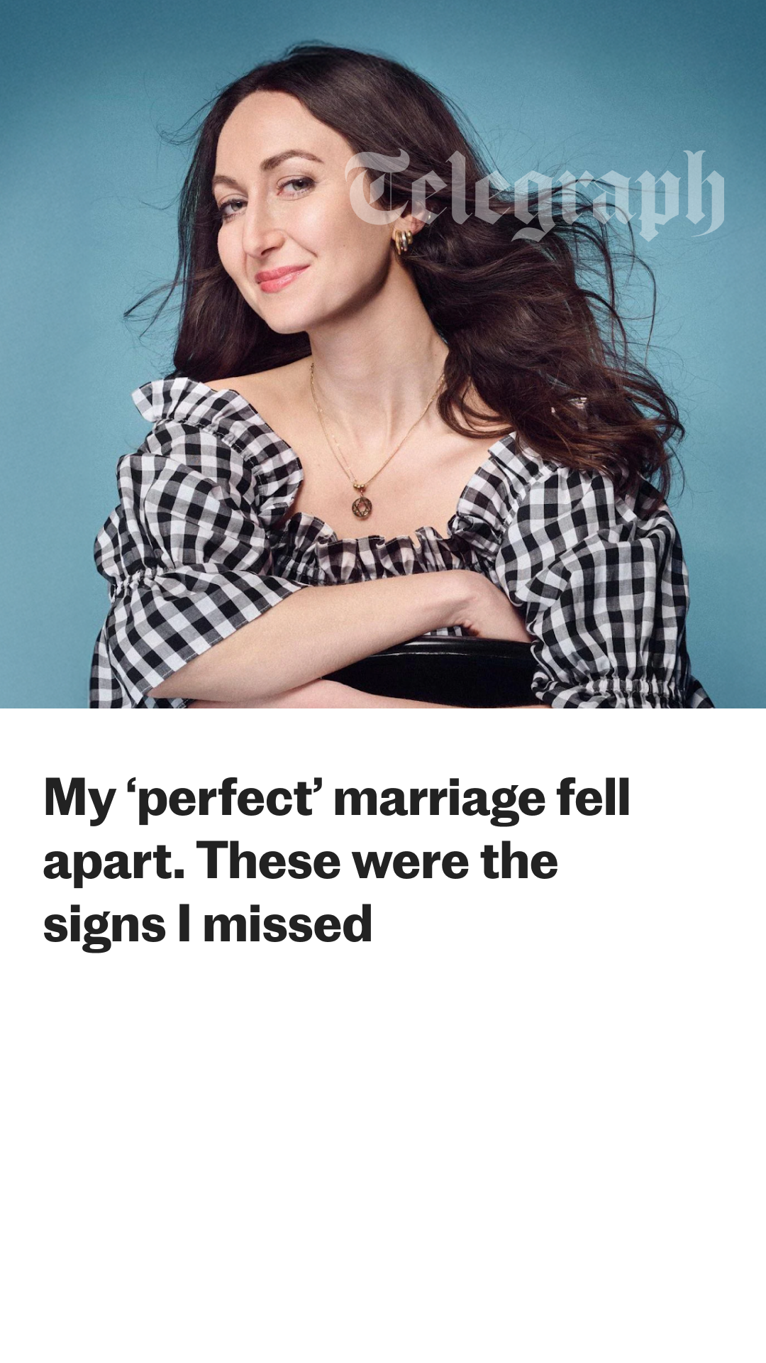 The Telegraph Facebook ad