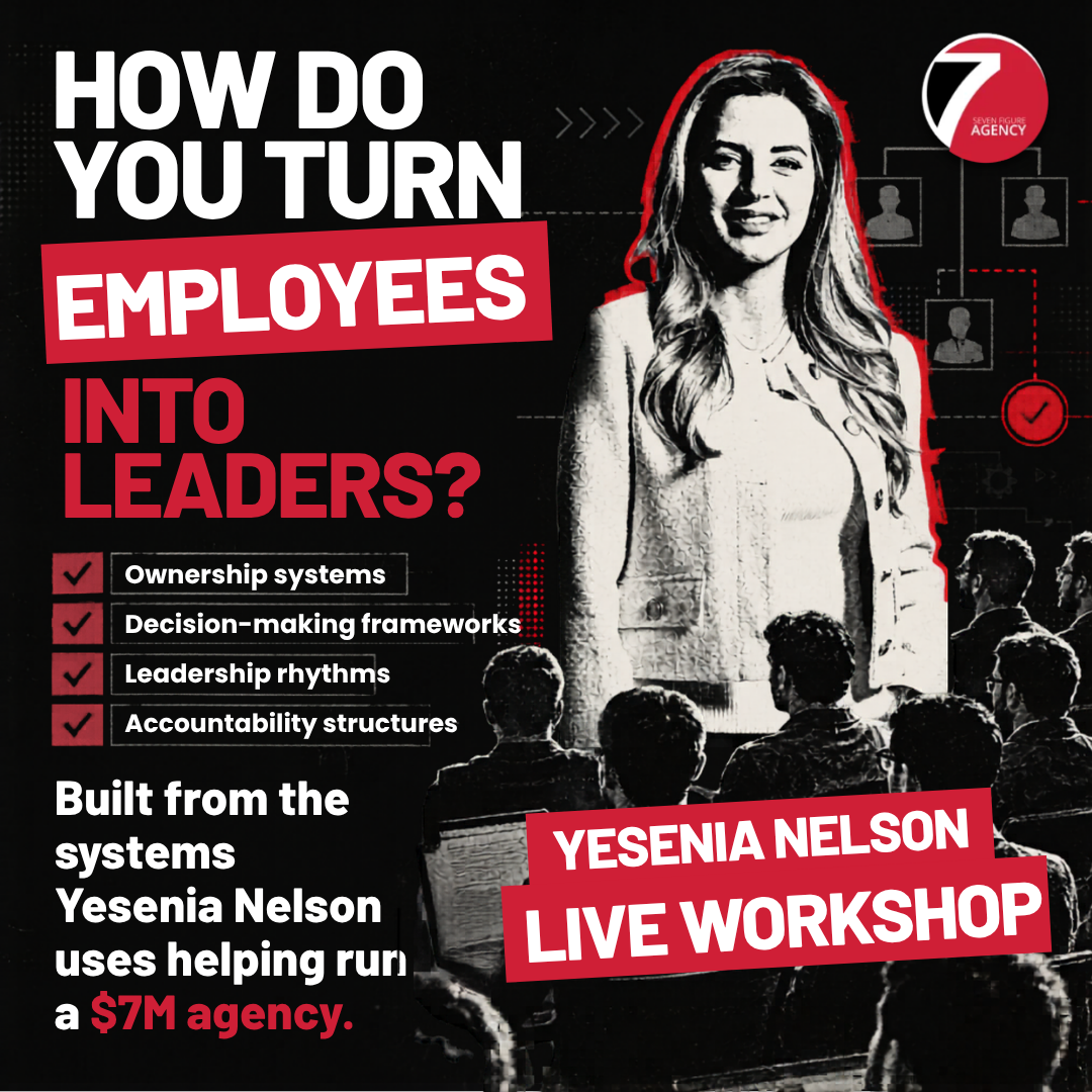 Seven Figure Agency Facebook ad