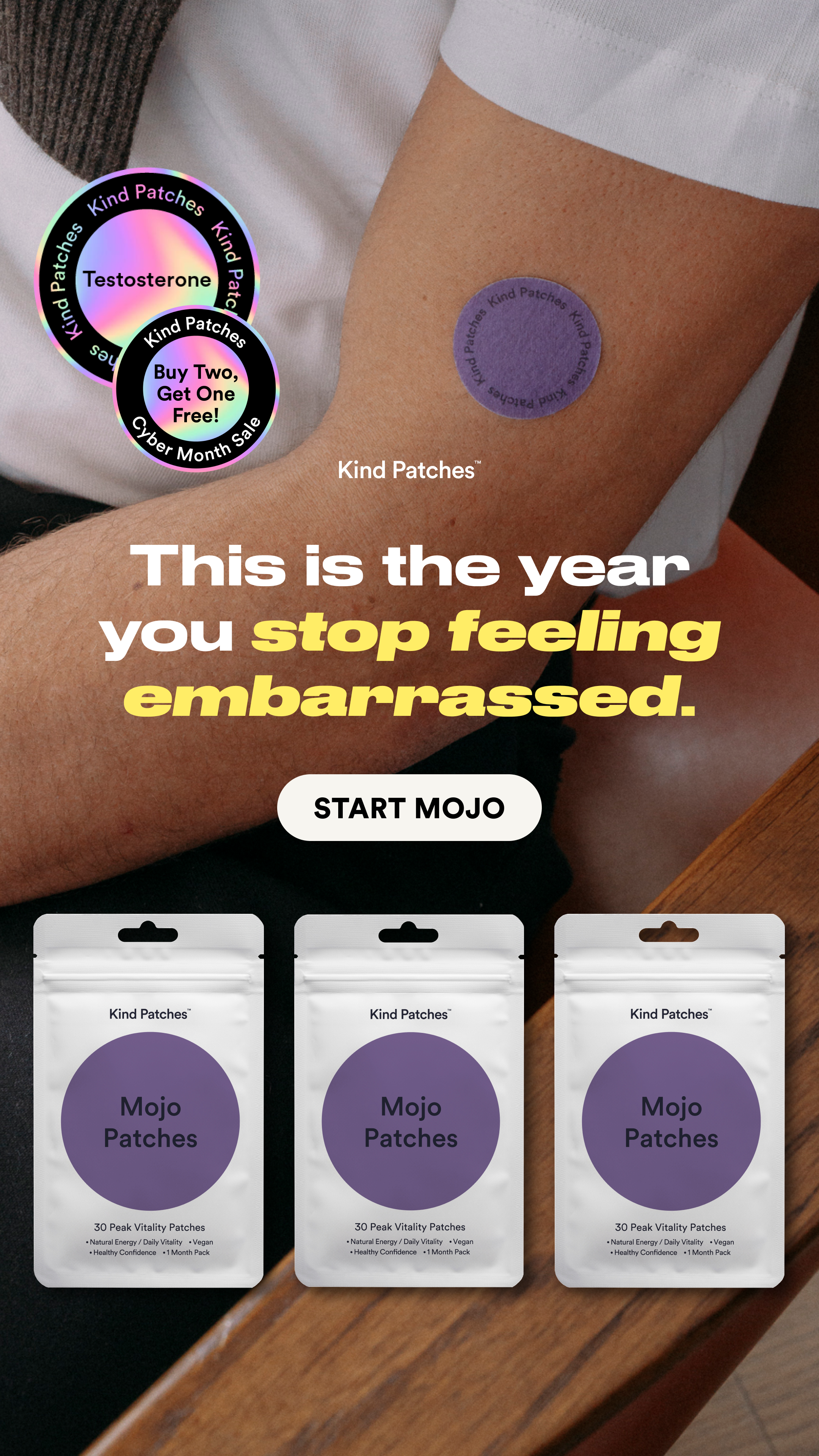 Kind Patches Facebook ad