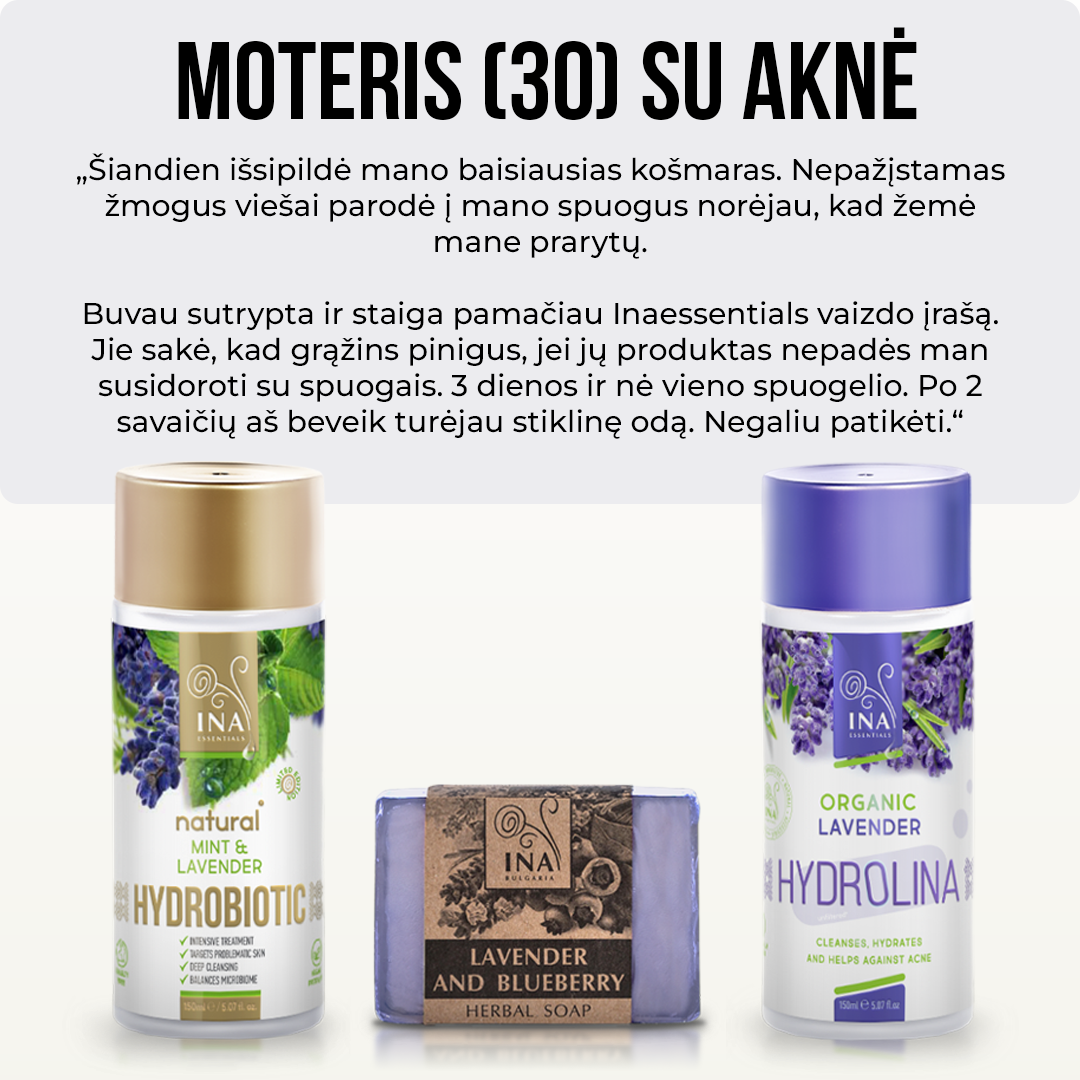 InaEssentials.LT - Ekologiškos kosmetikos šeimos prekės ženklas Facebook ad