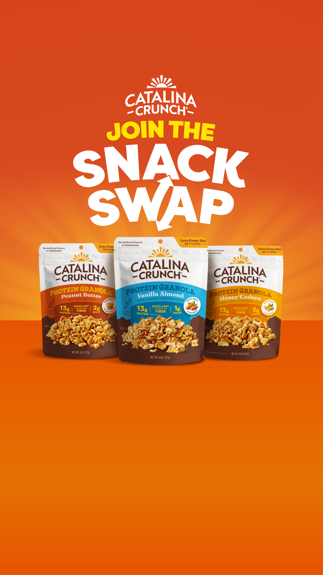 Catalina Crunch Facebook ad