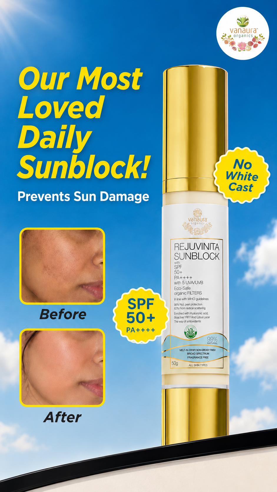 Vanaura Organics - Ayurveda Based Advanced Organic Skin & Haircare Facebook ad