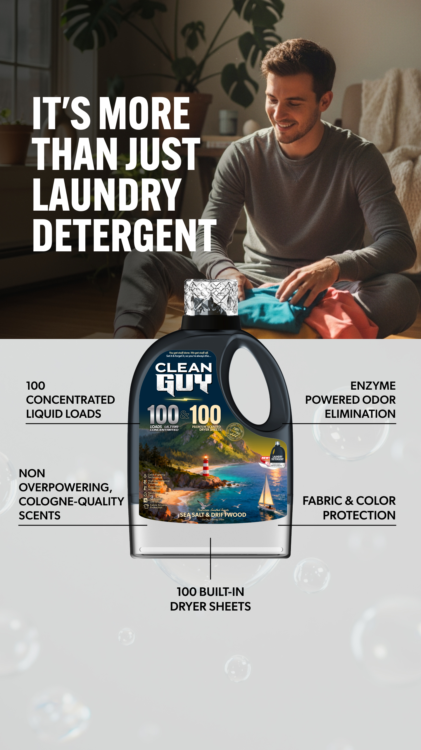 Clean Guy Facebook ad